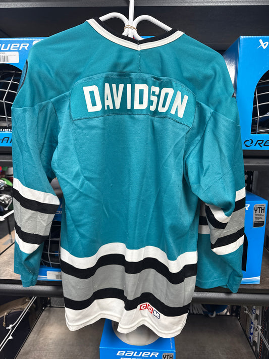 San Jose Sharks Vintage CCM Home Jersey Medium