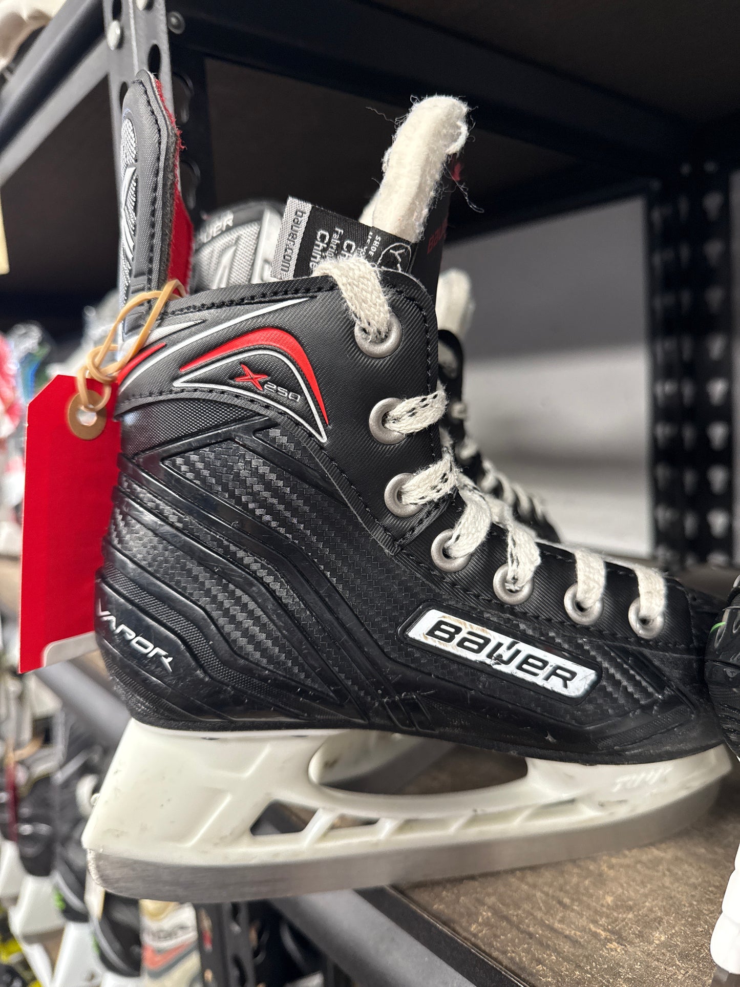 Bauer Vapor Hockey Skates Used Youth Sz 12