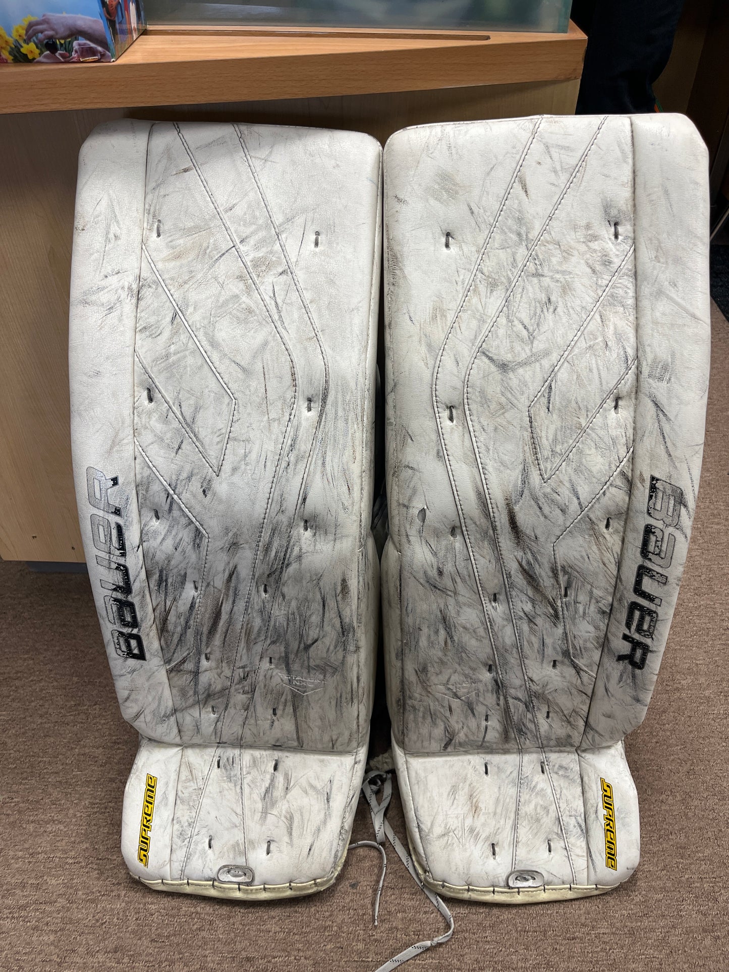 Bauer Supreme Total One Goalie Pads - Senior 34+2 Used