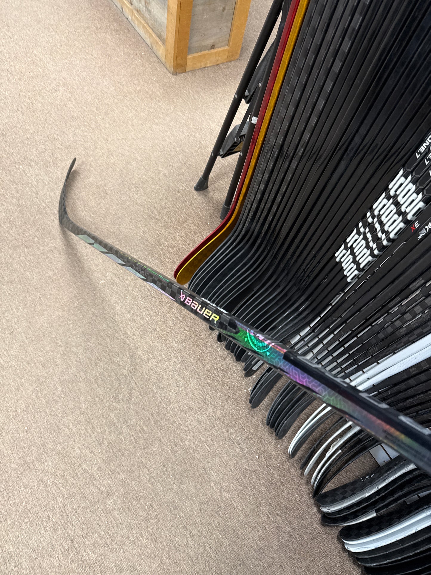 Bauer Proto R Black/Silver Graphic, Refurbished LH