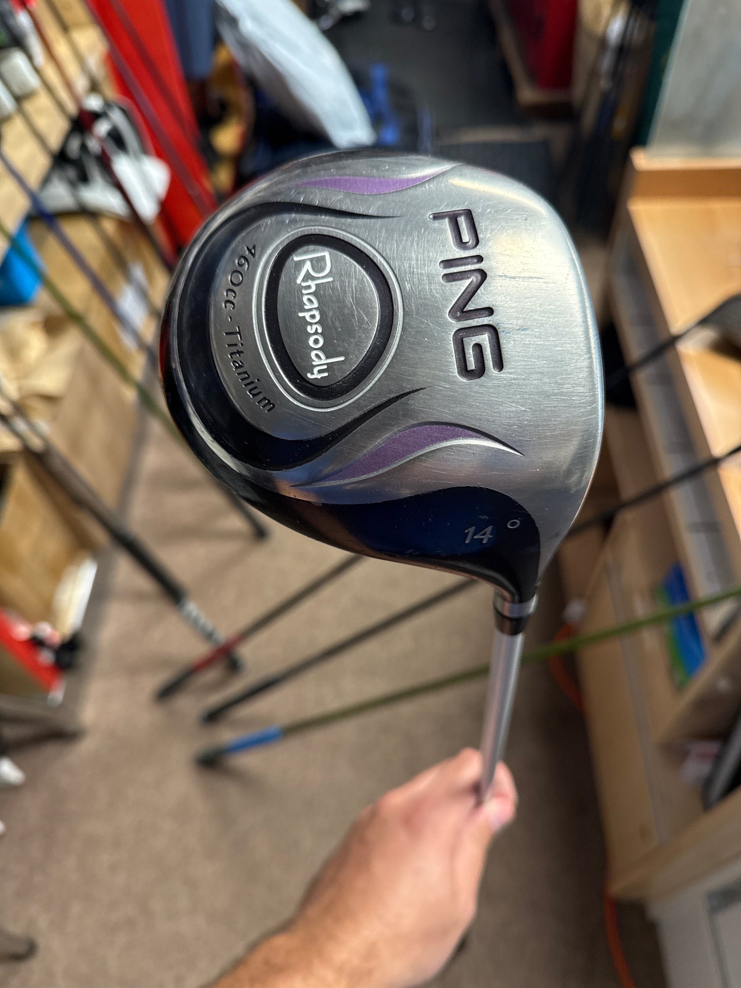 Ping Rhapsody Ladies/Womens Driver 14d