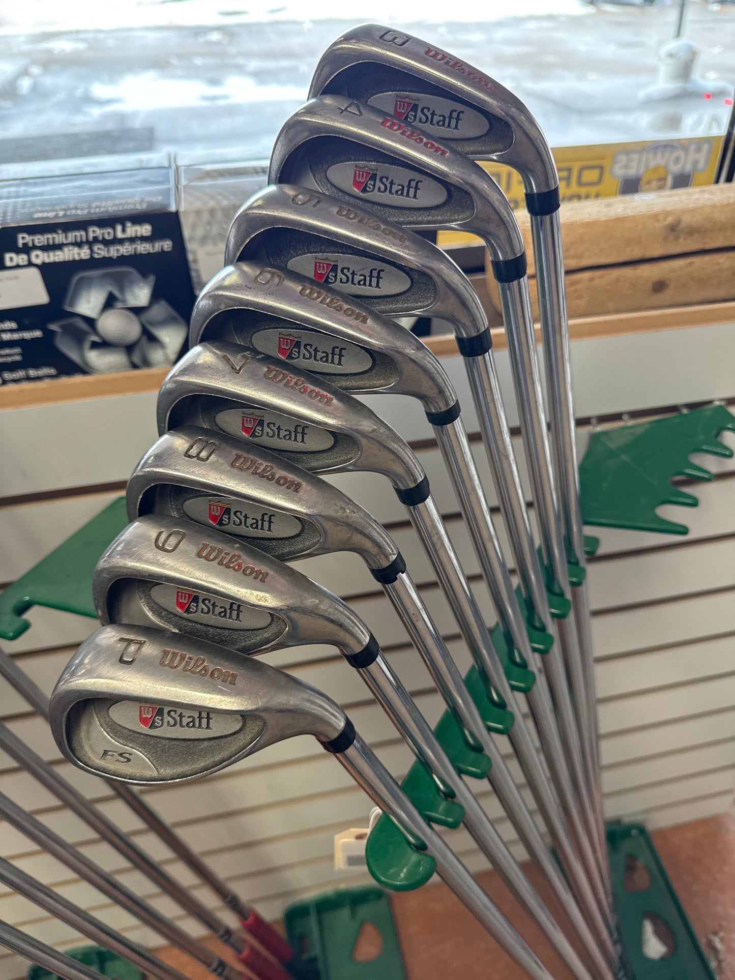 Wilson Staff Iron Set Fat Shaft 3-9 + PW / RH