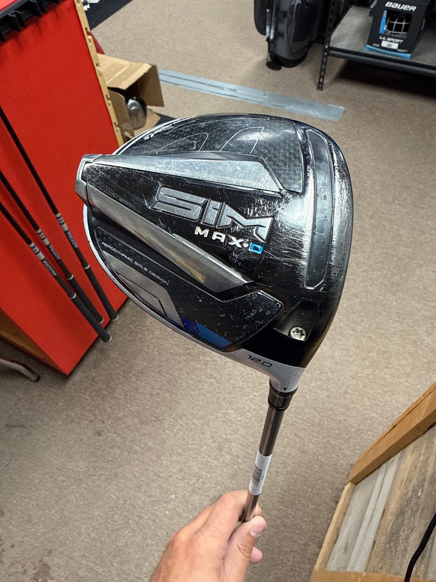TaylorMade SIM MAX-D Used Driver, RH 12*