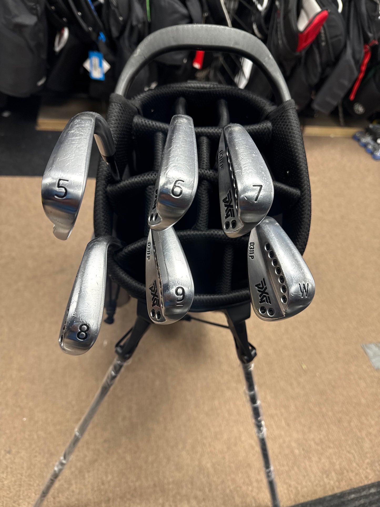 Pxg 0311 P GEN2 Chrome 6 - Club Iron Set LH 5-9 + W