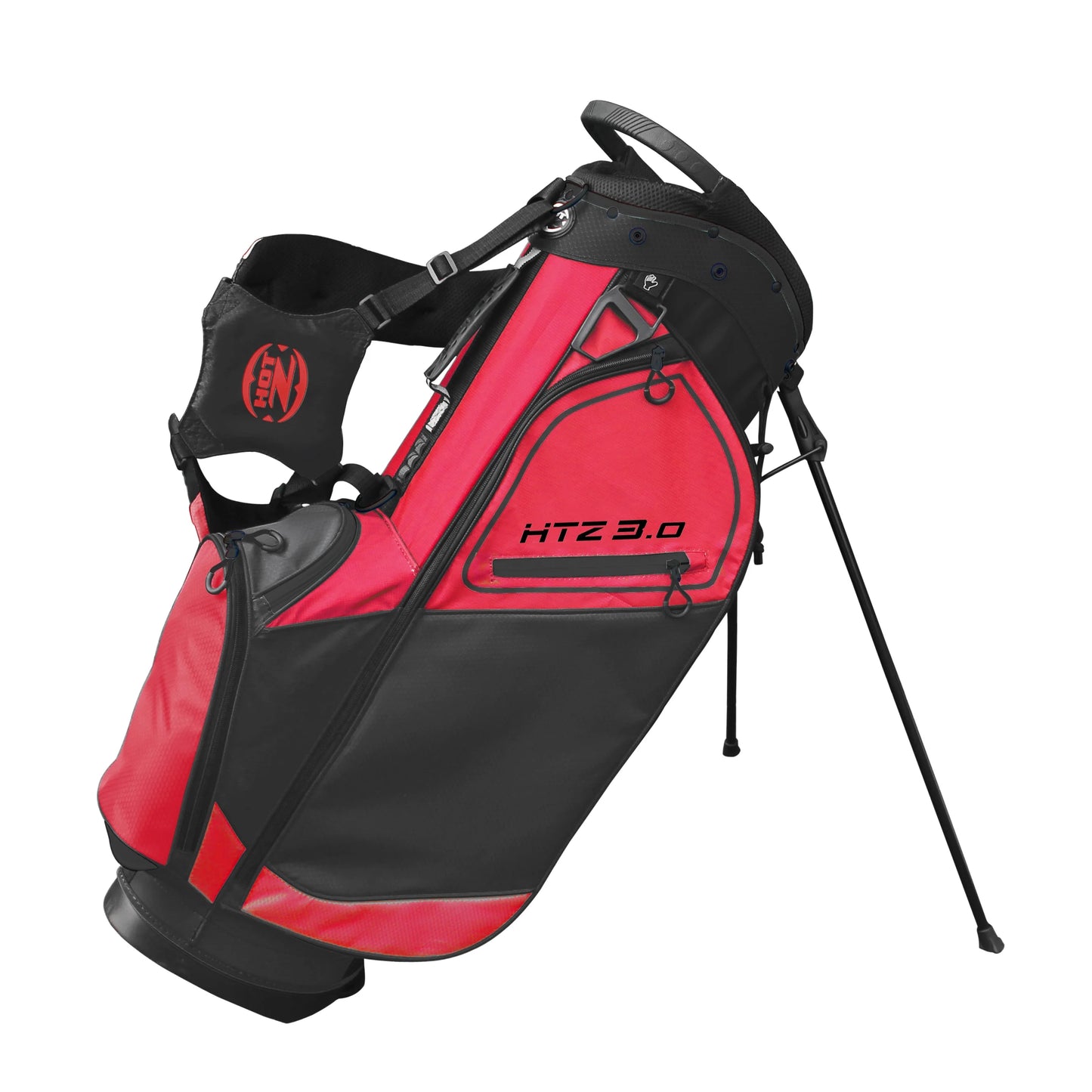 Hot-Z 3.0 Stand Golf Bag - Red/Black