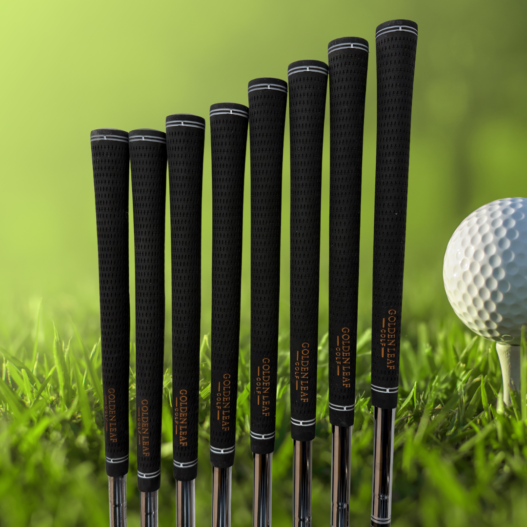 Golden Leaf Golf Club Grips – Premium Swing Control