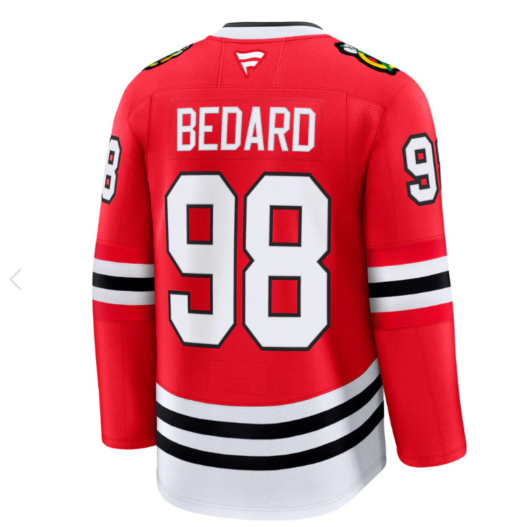 Chicago Blackhawks Fanatics Premium Jersey Bedard #98 XL