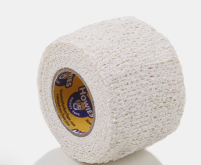 Howies White Grip Stretch Tape 1.5" x 5yd