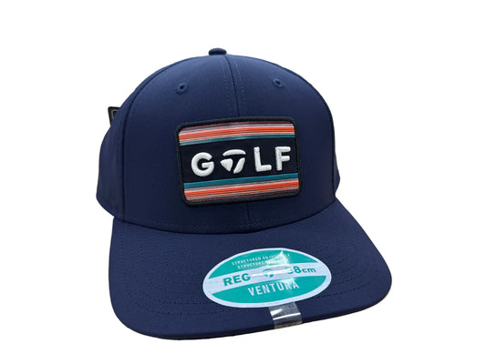 TaylorMade Golf Hat Adjustable Blue Ventura