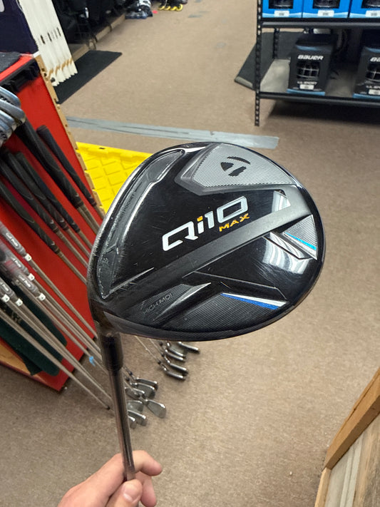 TaylorMade Qi10 MAX 16* 3-Wood Graphite Shaft Regular Flex LH Used