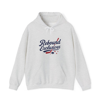 Rebound Exclusives Retro Hockey Hooded Sweatshirt | Cozy Unisex Hoodie