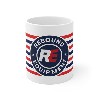Rebound Equipment Ceramic Mug Stripes
