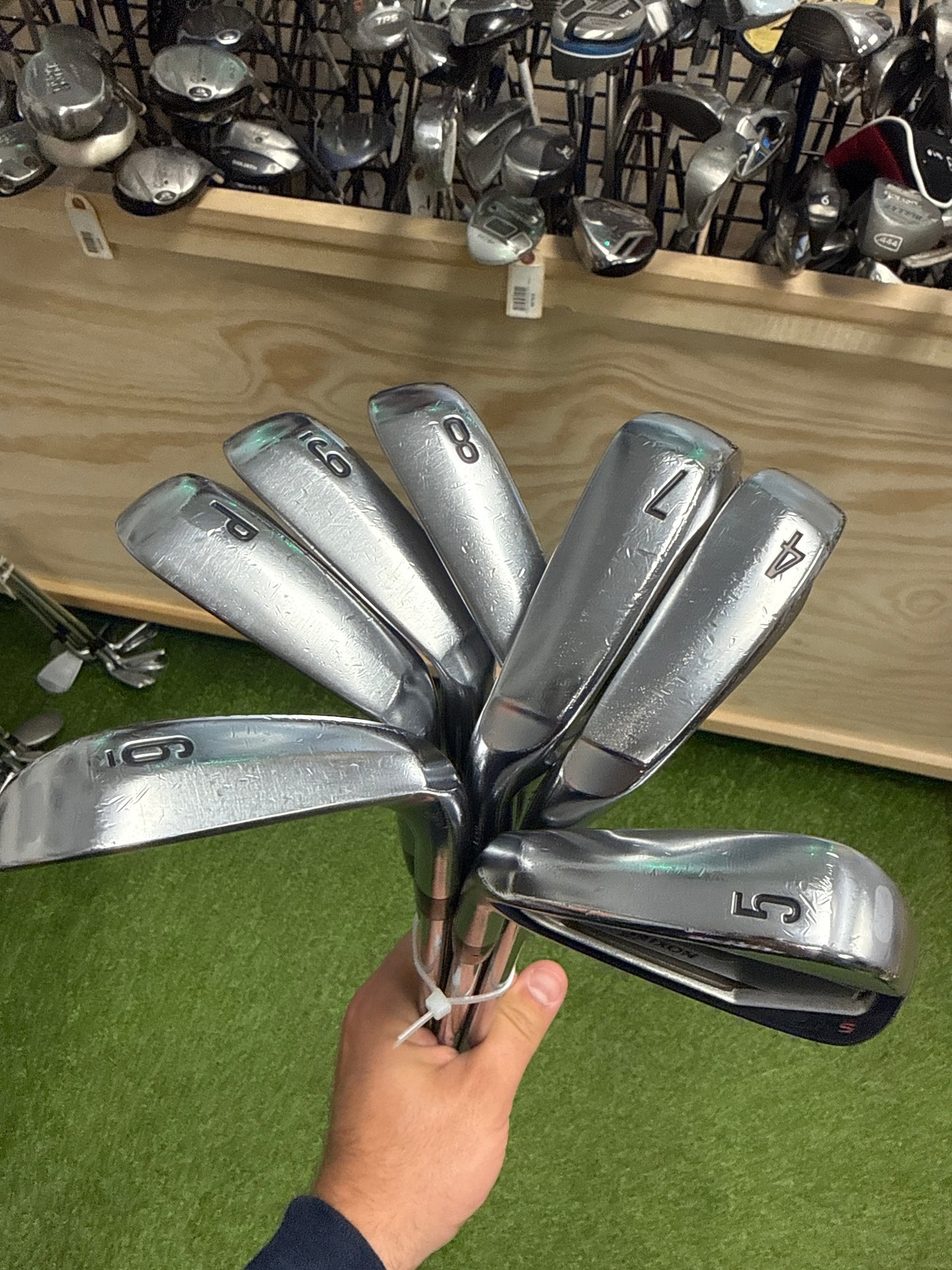 Srixon ZX5 Used Iron Set 4-9 + PW LH
