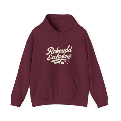 Rebound Exclusives Retro Hockey Hooded Sweatshirt | Cozy Unisex Hoodie