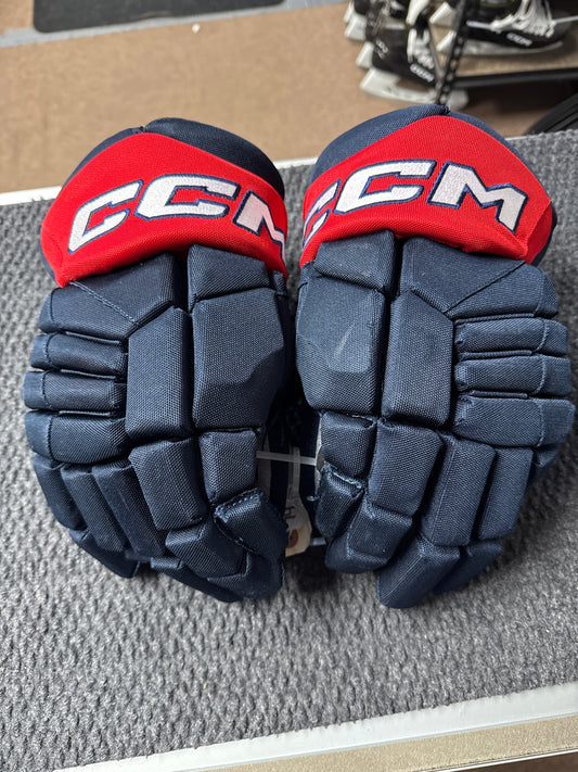 Used CCM 14” Oshawa Generals Pro Stock Gloves PYLYPUIK