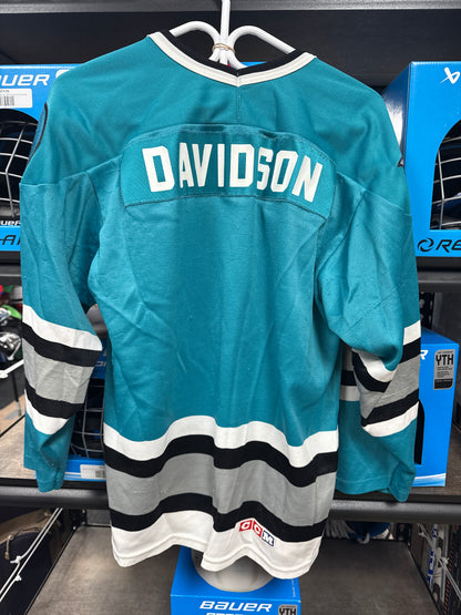 San Jose Sharks Vintage CCM Home Jersey Medium