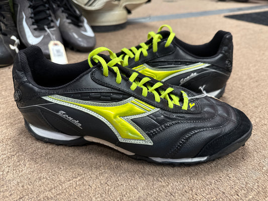 Umbro Zonda Soccer Cleats Black/Green Sz 11