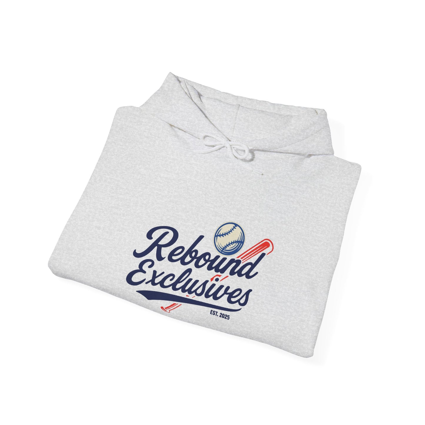 Rebound Exclusives Baseball Hooded Sweatshirt - Cozy Unisex Style for Sports Lovers