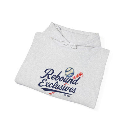 Rebound Exclusives Baseball Hooded Sweatshirt - Cozy Unisex Style for Sports Lovers