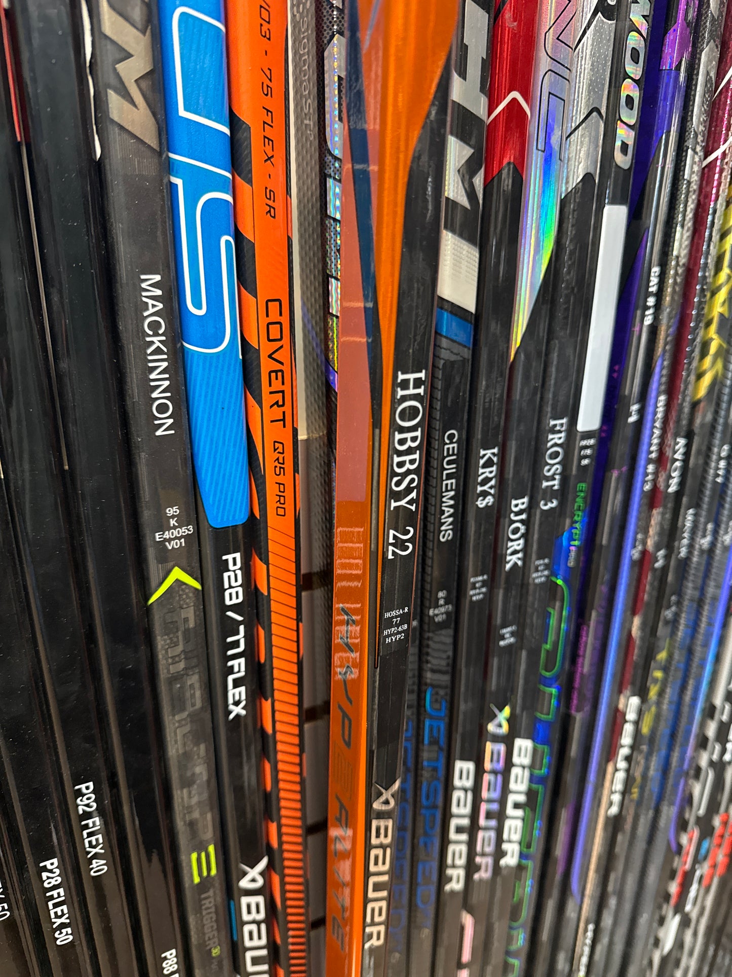 Bauer HyperLite Orange Pro Refurbished, Pro Stock Right Hobbs