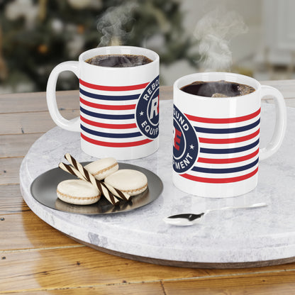 Rebound Equipment Ceramic Mug Stripes