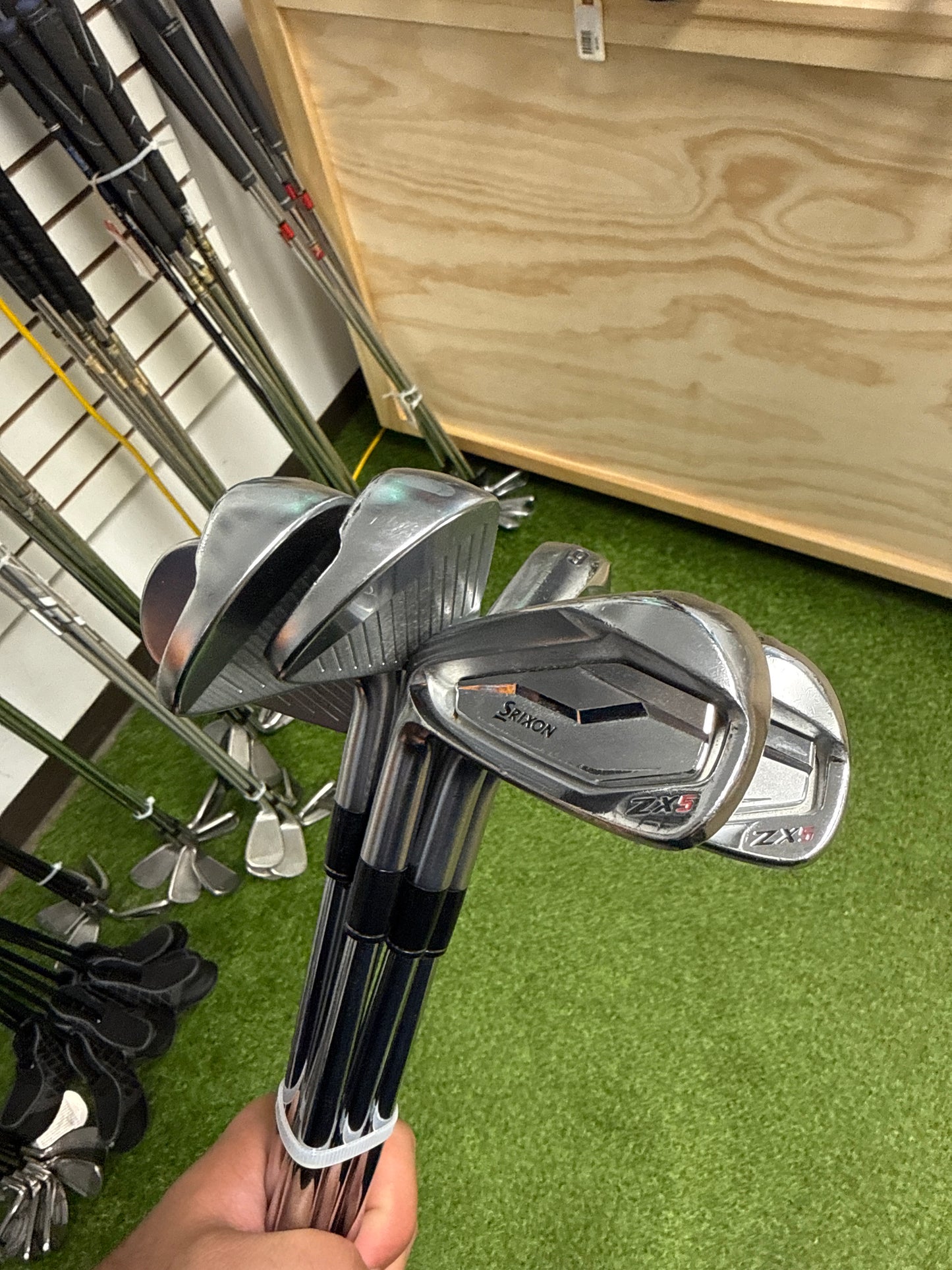 Srixon ZX5 Used Iron Set 4-9 + PW LH