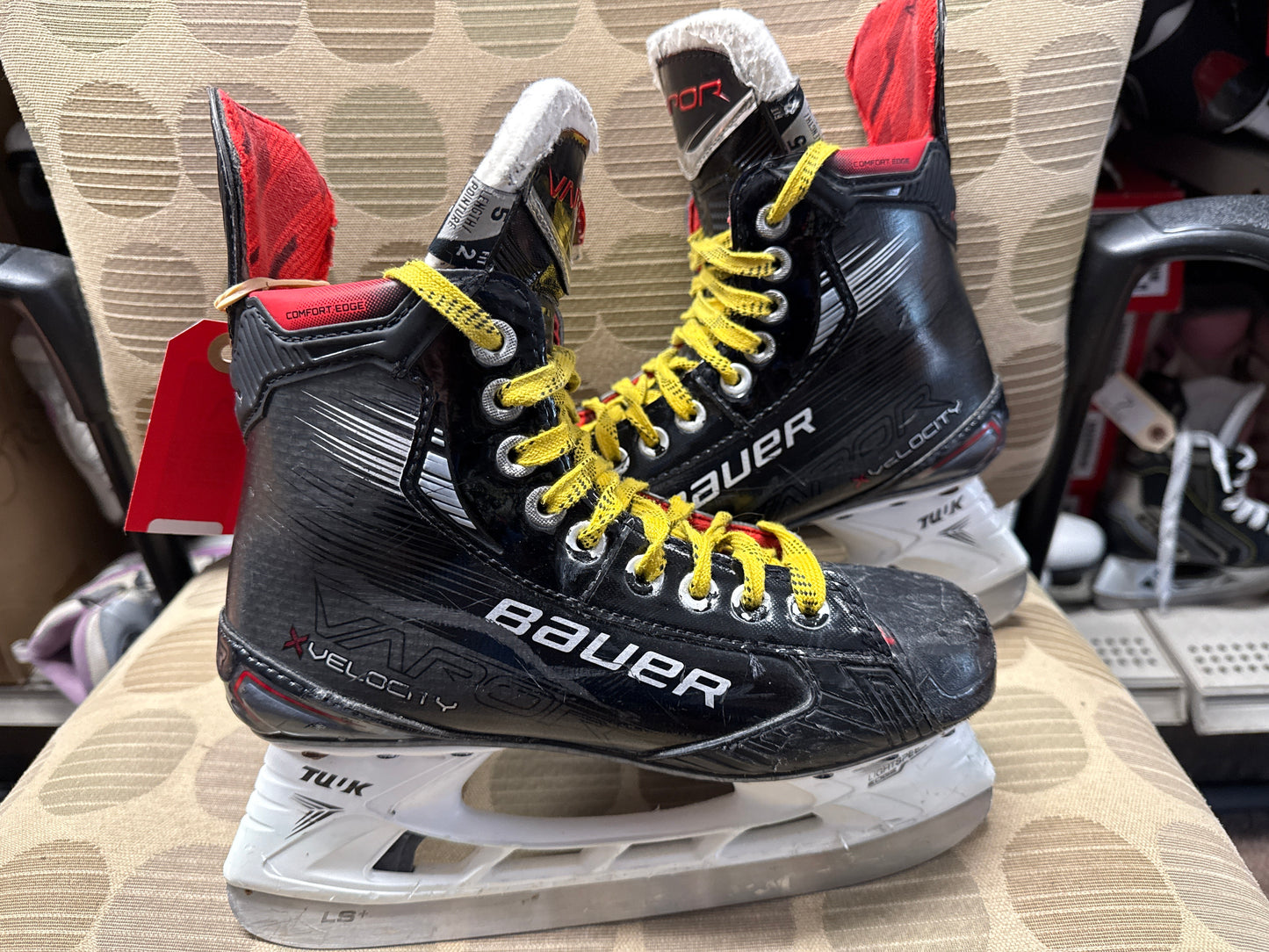 Bauer Vapor Velocity Used Hockey Skate Sz 5