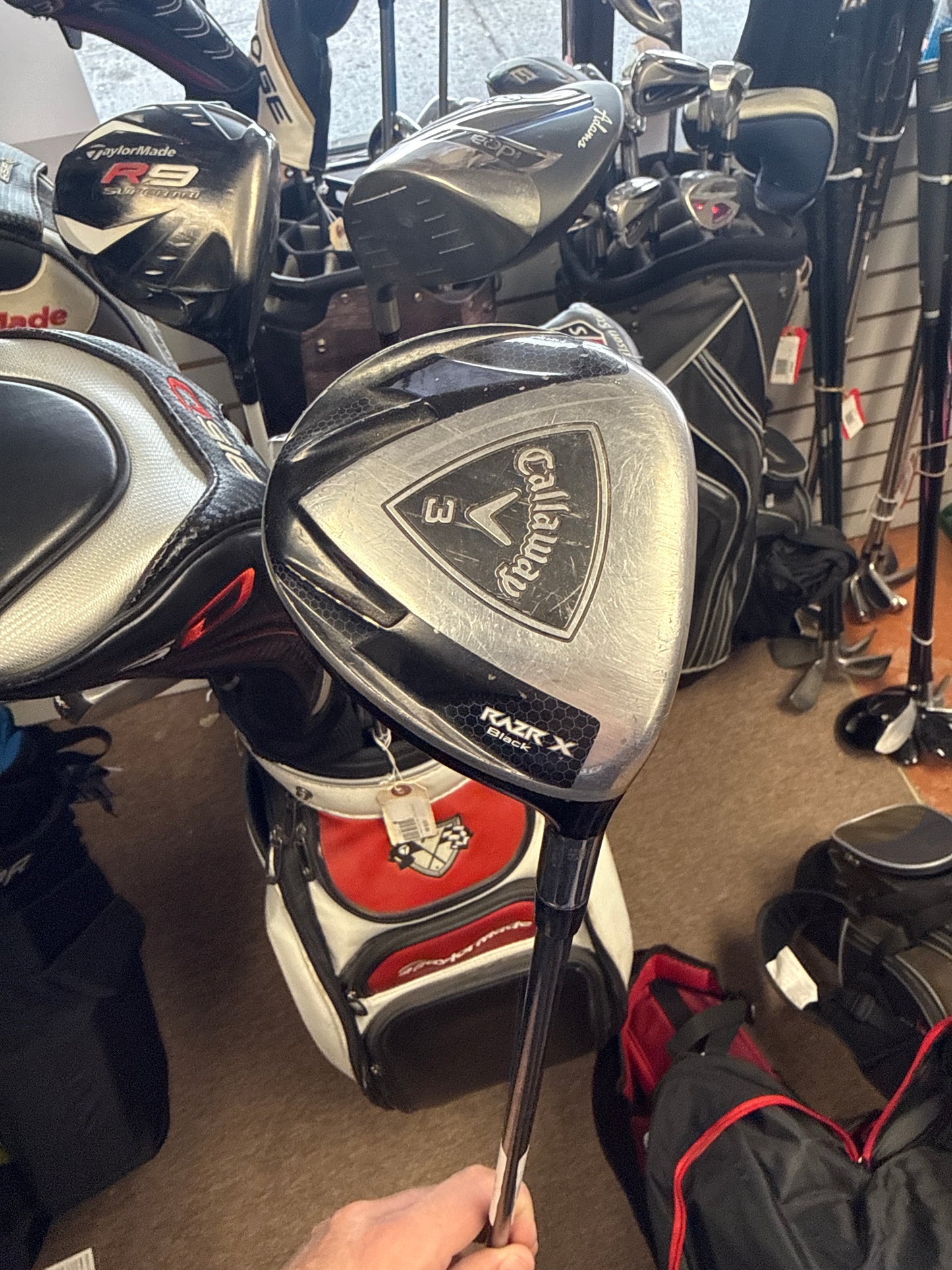 Callaway RAZR X Black 3 Wood Used / RH