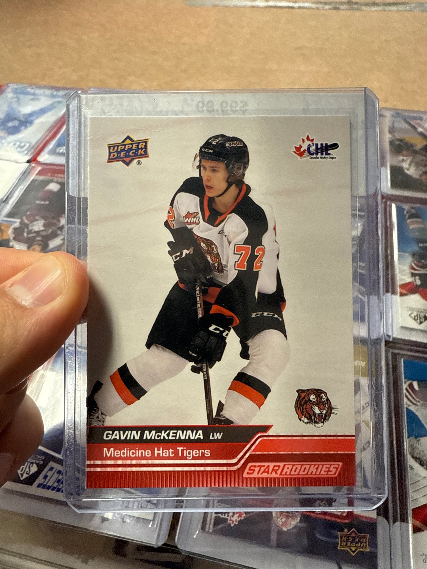 2023-24 CHL Star Rookies Red Gavin McKenna #351