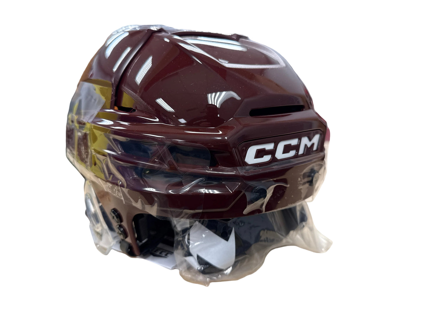 CCM Super Tacks X Maroon Helmet New Senior Large