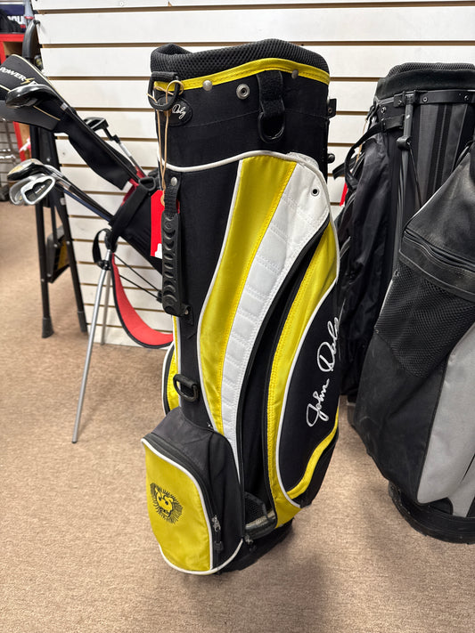 John Daly Used Yellow Golf Bag*