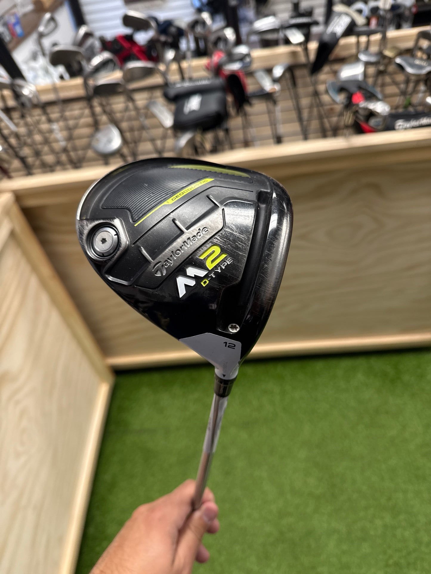 TaylorMade M2 D-Type GeoCaustic, Used Driver, RH, Womens Flex