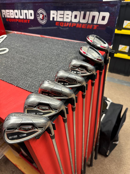 Adams Golf Used A12 Irons 4,5,7-9 + GW, PW / RH