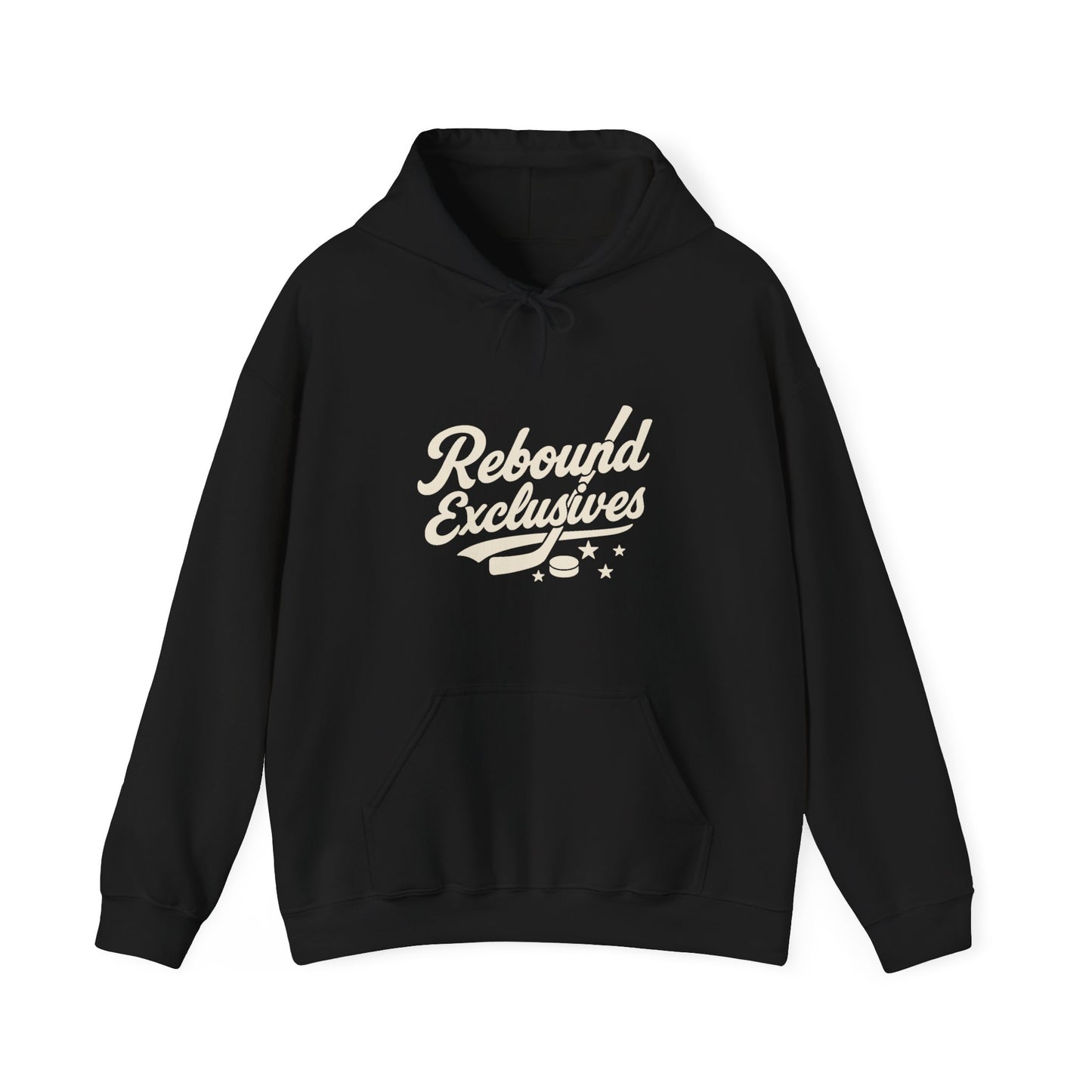 Rebound Exclusives Retro Hockey Hooded Sweatshirt | Cozy Unisex Hoodie