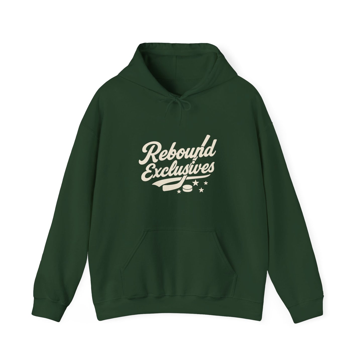 Rebound Exclusives Retro Hockey Hooded Sweatshirt | Cozy Unisex Hoodie