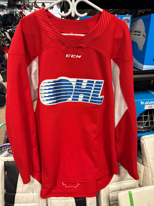 CCM Red OHL Practice Jersey Size 56