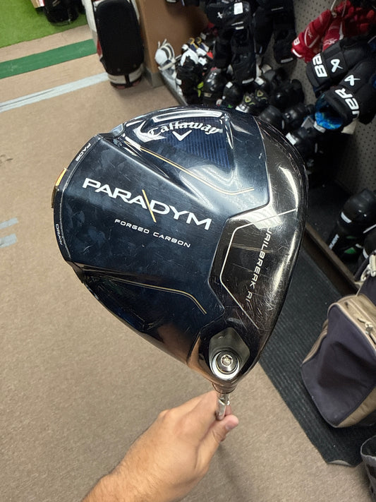 Callaway Paradym 9* Driver Graphite Shaft Regular Flex RH Used