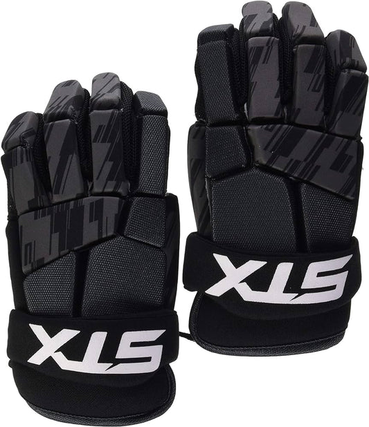 STX Stallion 75 Black Lacrosse Gloves
