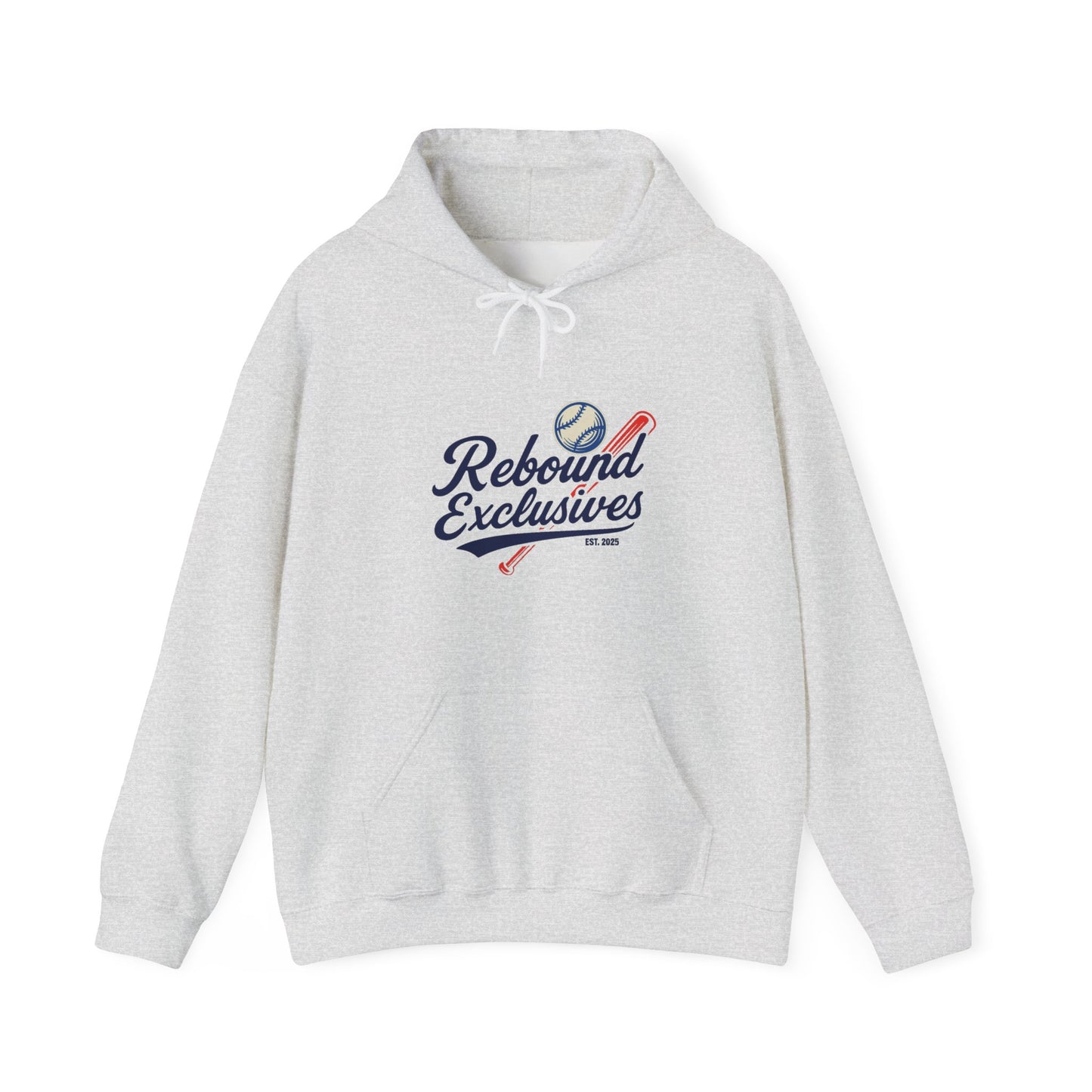 Rebound Exclusives Baseball Hooded Sweatshirt - Cozy Unisex Style for Sports Lovers