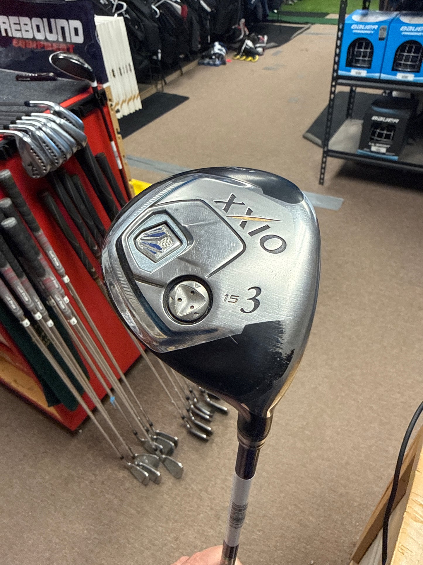 XXIO 3-Wood 15* Graphite Shaft Stiff Flex RH Used
