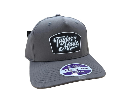 TaylorMade Golf Hat Adjustable Grey A Frame