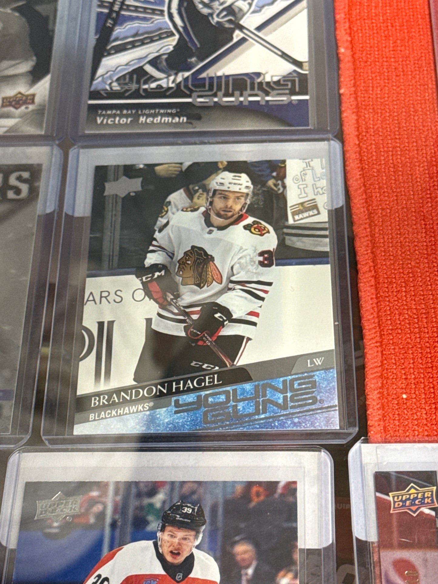 Brandon Hagel Upper Deck Young Guns Rookie #491