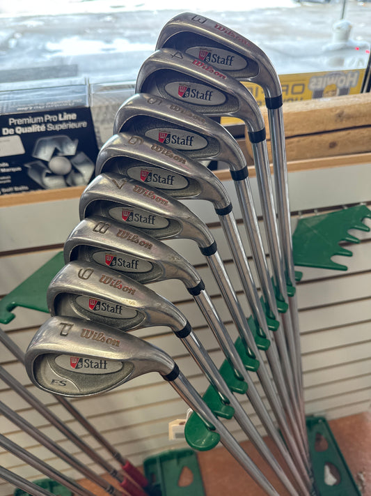Wilson Staff Iron Set Fat Shaft 3-9 + PW  / RH