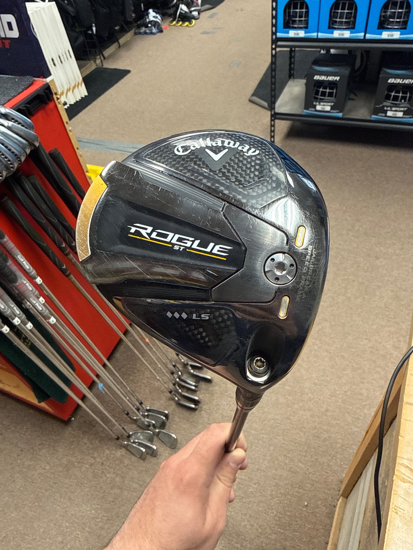 Callaway Rogue ST Triple Diamond LS 9* Driver Graphite Extra Stiff RH Used