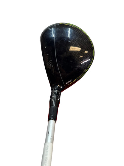 Callaway Epic Flash Sub Zero 15* 3-Wood Graphite Shaft Stiff Flex RH
