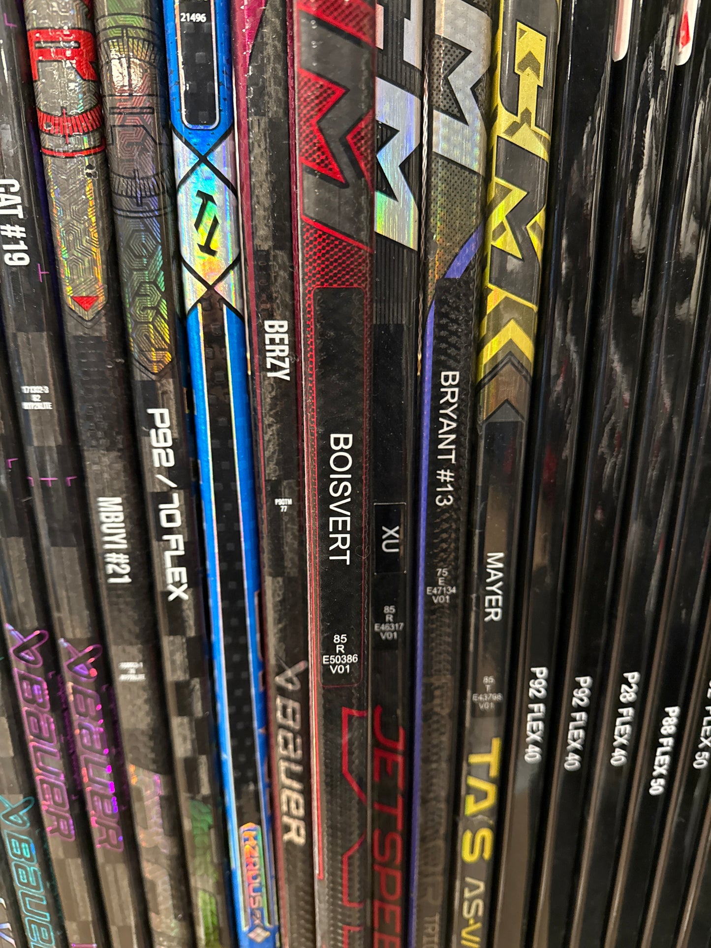 CCM Vizion Black/Red Team Canada Wrap BOISVERT LH Refurbished