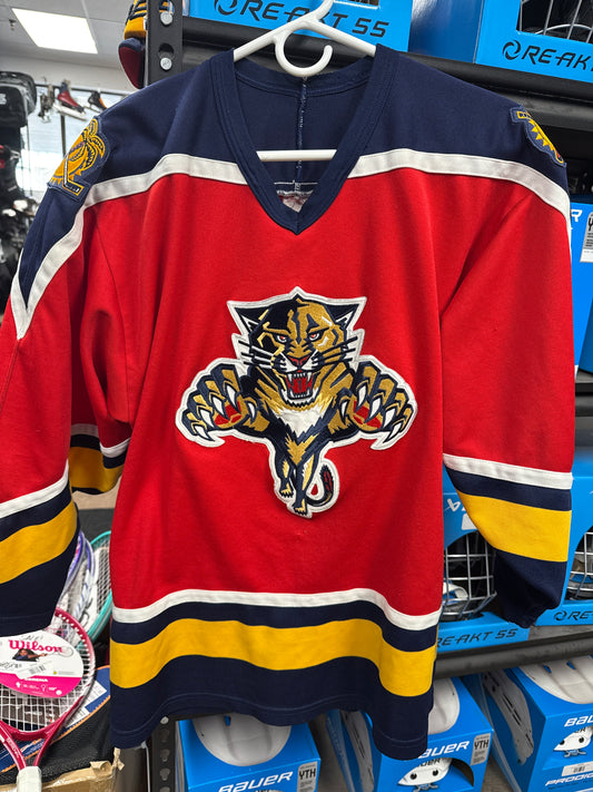 Florida Panthers Red Home CCM 2000s  Sz Men's L