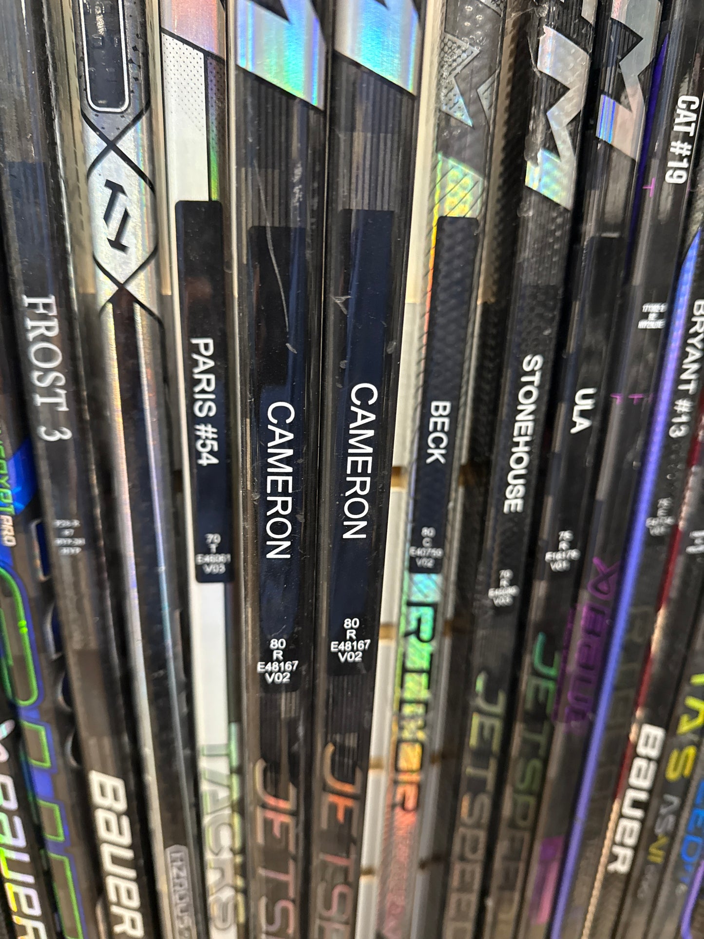 CCM Jetspeed FT7 Pro stock Stick Carson Cameron Petes Refurbished