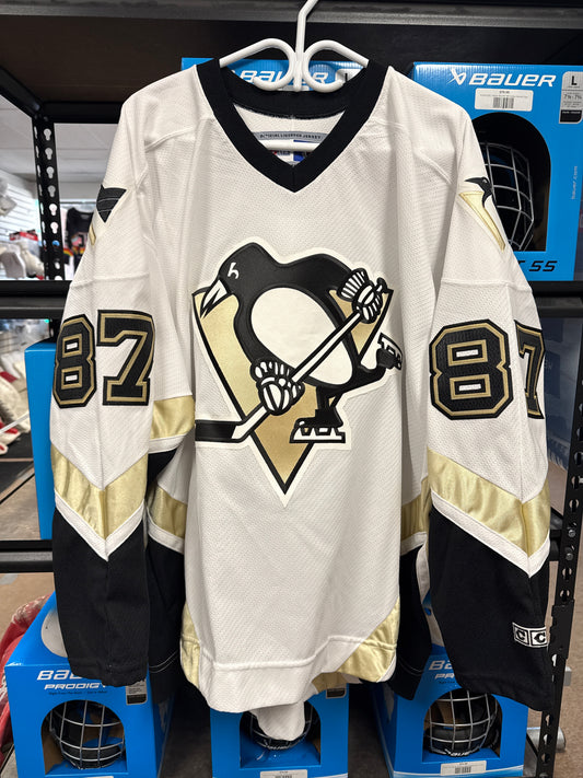 Pittsburgh Penguins Crosby #87 CCM White XXL Jersey