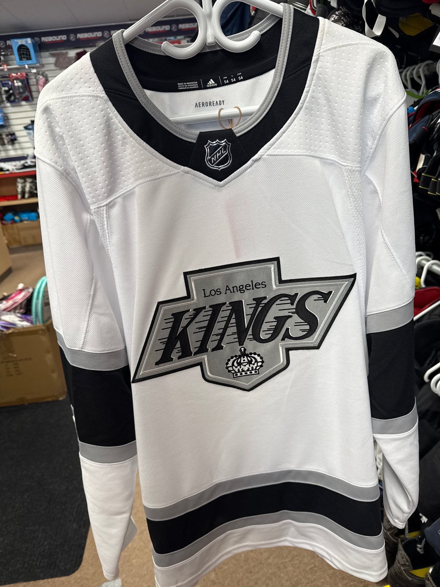 Los Angeles Kings Adidas 20-21 Heritage Alternate White Jersey Sz 54